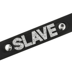 COQUETTE CHIC DESIRE - CHOKER CUERO VEGANO SLAVE