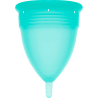 STERCUP - COPA MENSTRUAL FDA SILICONA AQUAMARINA - TALLA L