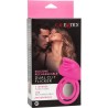 CALEXOTICS - DUAL CLIT FLICKER ENHANCER DOBLE ANILLO VIBRADOR DE SILICONA ROSA