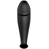 PRETTY LOVE - PLUG ANAL SILICONA FORMA PENE Y 12 MODOS VIBRACION NEGRO