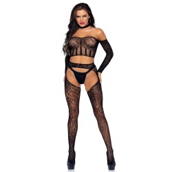 LEG AVENUE - SET TRES PIEZAS TALLA UNICA