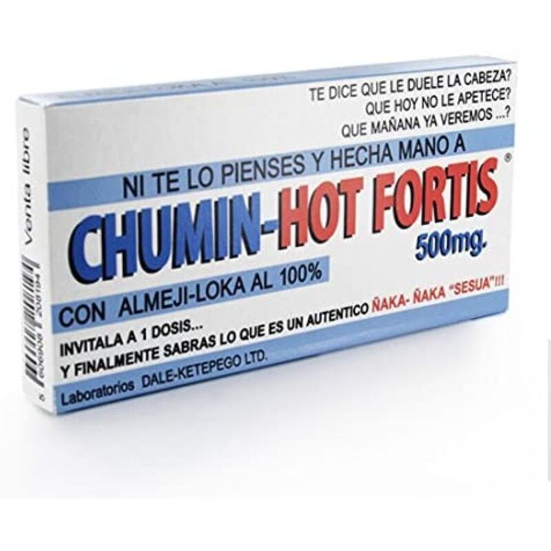 DIABLO GOLOSO - CAJA DE CARAMELOS CHUMIN-HOT FORTIS