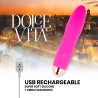 DOLCE VITA - VIBRADOR RECARGABLE FOUR ROSA 7 VELOCIDADES