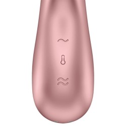 SATISFYER - HOT LOVER VIBRADOR ROSA  BEIGE