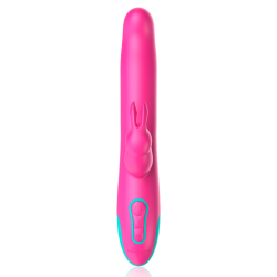 HAPPY LOKY - PLUTO RABBIT VIBRATOR  ROTATOR COMPATIBLE CON WATCHME WIRELESS TECHNOLOGY