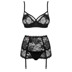 OBSESSIVE - PEONESIA SET TRES PIEZAS S/M