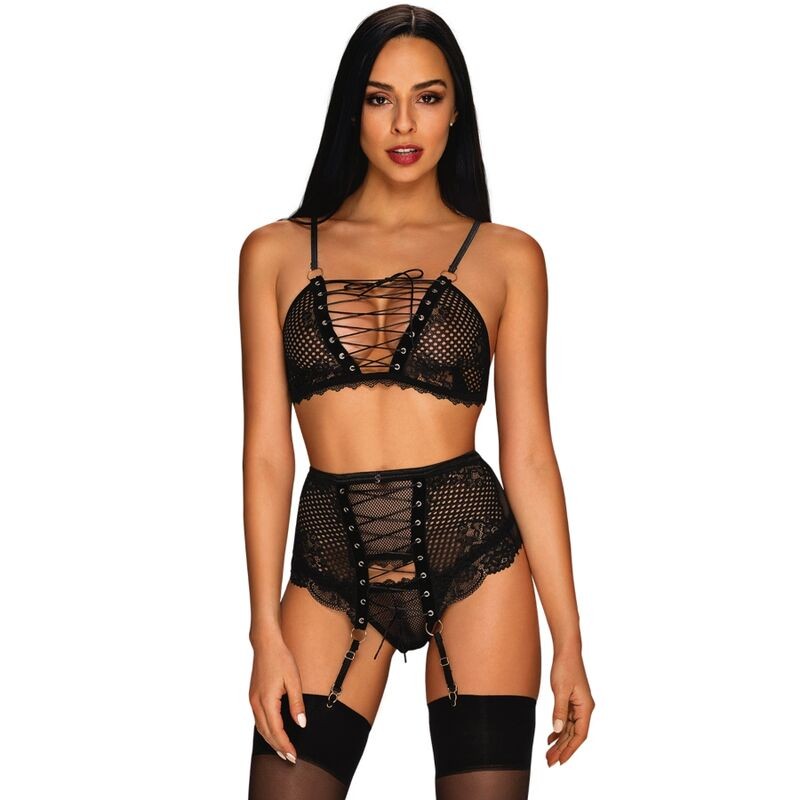 OBSESSIVE - BASITTA SET TRES PIEZAS L/XL