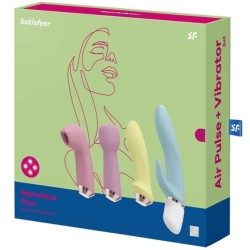 SATISFYER - MARVELOUS FOUR SET VIBRADOR  SUCCIONADOR