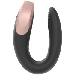 SATISFYER - APP DOUBLE LOVE VIBRADOR PAREJAS LUXURY NEGRO