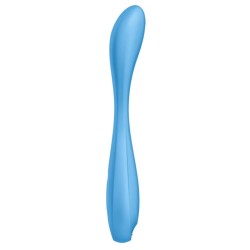 SATISFYER - G-SPOT FLEX 4+ MULTI VIBRADOR APP AZUL