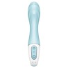 SATISFYER - AIR PUMP VIBRATOR 5+ VIBRADOR PUNTO G INFLABLE APP AZUL