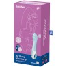 SATISFYER - AIR PUMP VIBRATOR 5+ VIBRADOR PUNTO G INFLABLE APP AZUL