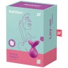 SATISFYER - VIVA LA VULVA 3 VIBRADOR LAY-ON VERDE