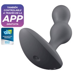 SATISFYER - DEEP DIVER PLUG VIBRADOR APP AZUL