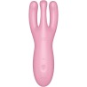 SATISFYER THREESOME 4 VIBRADOR APP - ROSA