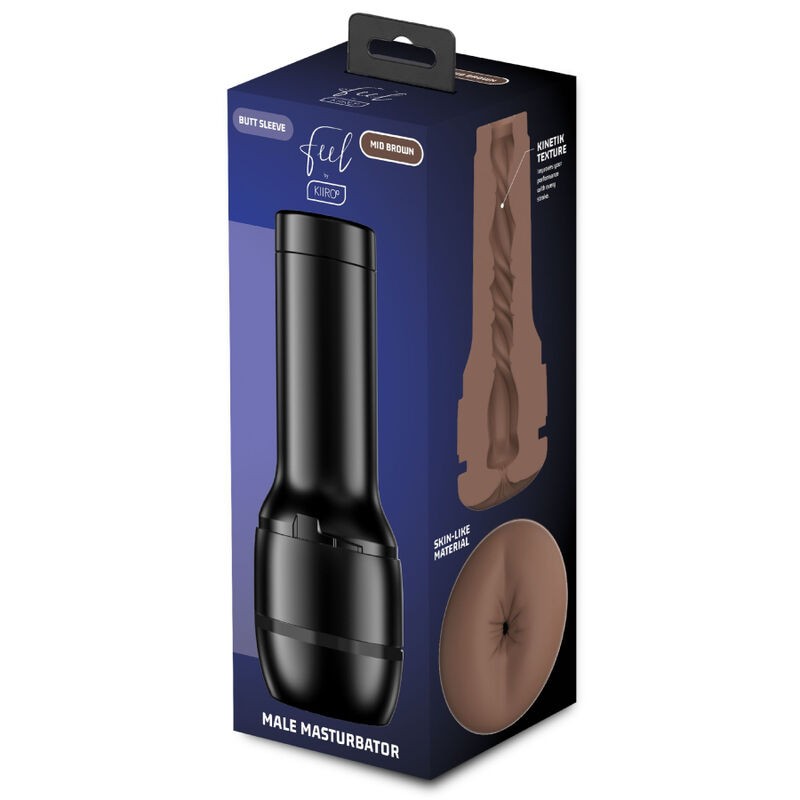 KIIROO - FEEL STROKER GENERIC BUTT MASTURBADOR - MID BROWN