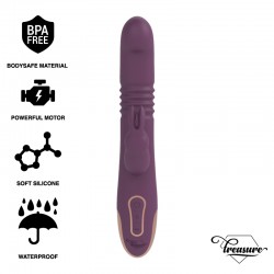 TREASURE - BASTIAN RABBIT UP  DOWN, ROTATOR  VIBRATOR COMPATIBLE CON WATCHME WIRELESS TECHNOLOGY