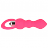 OHMAMA - ESTIMULADOR ANAL CON VIBRACION 9 CM ROSA