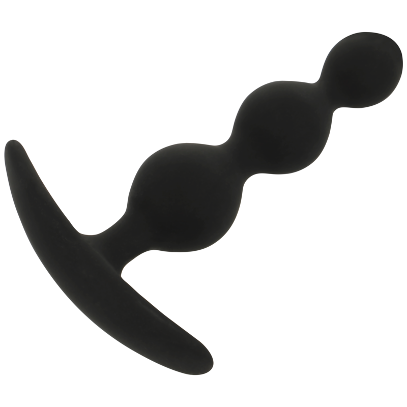 OHMAMA - CADENA BOLAS ANALES 10 CM - NEGRA