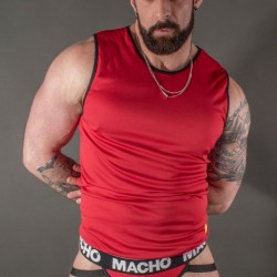 MACHO - CAMISETA ROJA L/XL