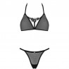 OBSESSIVE - CELIA NOIR SET 2 PIEZAS M/L