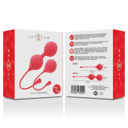 INTENSE - BOLAS KEGEL PACK KENDALL ROJO