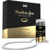 INTT MASSAGE  ORAL SEX - PEARLS IN LOVE CON COLLAR DE PERLAS Y GEL DE SILICONA