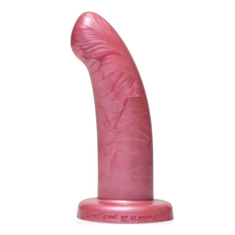 HERSPOT FLESHLIGHT - DILDO CURVADO GOLDEN ROSE S