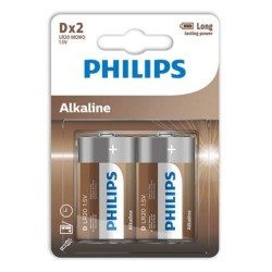 PHILIPS - ALKALINE PILA D...