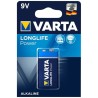 VARTA - LONGLIFE POWER PILA ALCALINA 9V LR61 BLISTER*1