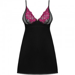 OBSESSIVE - ROSENTY CHEMISE  TANGA XS/S