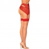 OBSESSIVE - S814 MEDIAS ROJA L/XL