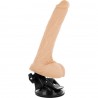 BASECOCK - VIBRADOR REALISTICO CONTROL REMOTO NEGRO 19 CM -O- 4 CM