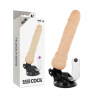 BASECOCK - VIBRADOR REALISTICO CONTROL REMOTO NEGRO 19.5 CM -O- 4 CM