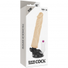 BASECOCK - VIBRADOR REALISTICO CONTROL REMOTO NEGRO 21 CM -O- 4 CM