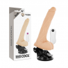 BASECOCK - VIBRADOR ARTICULABLE CONTROL REMOTO NEGRO 18.5 CM -O- 4 CM