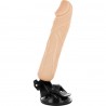 BASECOCK - VIBRADOR REALISTICO CONTROL REMOTO NEGRO 20 CM -O- 4 CM