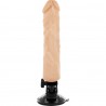 BASECOCK - VIBRADOR REALISTICO CONTROL REMOTO NEGRO 21 CM -O- 4 CM