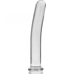 NEBULA SERIES BY IBIZA - MODELO 8 DILDO CRISTAL BOROSILICATO ROSA 14.5 CM -O- 2 CM