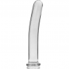 NEBULA SERIES BY IBIZA - MODELO 8 DILDO CRISTAL BOROSILICATO ROSA 14.5 CM -O- 2 CM