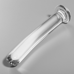 NEBULA SERIES BY IBIZA - MODELO 8 DILDO CRISTAL BOROSILICATO ROSA 14.5 CM -O- 2 CM