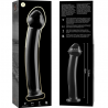 NEBULA SERIES BY IBIZA - MODELO 11 DILDO CRISTAL BOROSILICATO ROSA 16 CM -O- 3 CM