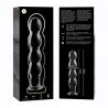 NEBULA SERIES BY IBIZA - MODELO 10 DILDO CRISTAL BOROSILICATO ROSA 16.5 CM -O- 3.5 CM