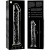 NEBULA SERIES BY IBIZA - MODELO 12 DILDO CRISTAL BOROSILICATO ROSA 17 CM -O- 3.5 CM