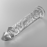 NEBULA SERIES BY IBIZA - MODELO 12 DILDO CRISTAL BOROSILICATO ROSA 17 CM -O- 3.5 CM