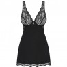 OBSESSIVE - BABYDOLL Y TANGA LUVAE NEGRO XS/S