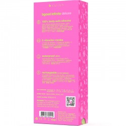 B SWISH - BGOOD INFINITE DELUXE VIBRADOR RECARGABLE SILICONA ROSA