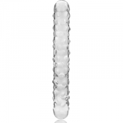 NEBULA SERIES BY IBIZA - MODELO 15 DILDO CRISTAL BOROSILICATO ROSA 18.5 CM -O- 3 CM