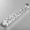 NEBULA SERIES BY IBIZA - MODELO 15 DILDO CRISTAL BOROSILICATO ROSA 18.5 CM -O- 3 CM