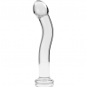 NEBULA SERIES BY IBIZA - MODELO 18 DILDO CRISTAL BOROSILICATO ROSA 18.5 CM -O- 3.5 CM